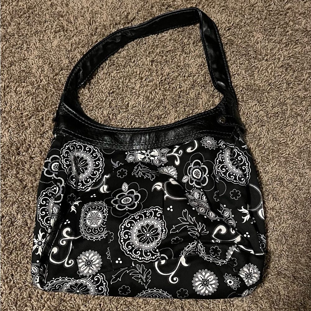 Thirty One Black/White Purse
